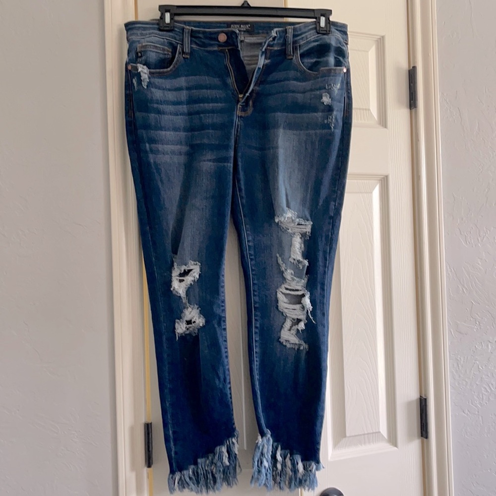 Judy Blue Distressed Jeans